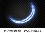 vector glowing light lines.... | Shutterstock .eps vector #1923690611