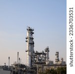 Small photo of Oil and Gas Industrial zone,The equipment of oil refining,Close-up of industrial pipelines of an oil-refinery plant,Detail of oil pipeline with valves in large oil refinery.