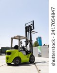 Small photo of Very cool Counterbalance Forklift Truck