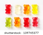 selection of gummy bears