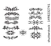 patterns of designs tribal... | Shutterstock .eps vector #1498232741