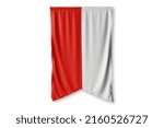 Poland flag and white...