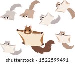 Flying Squirrels Illustration...