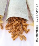 spicy fried pasta wheat snack... | Shutterstock . vector #1784734487