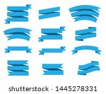 vector ribbon banners isolated... | Shutterstock .eps vector #1445278331