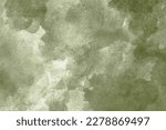 Small photo of Light pale gray green abstract watercolor drawing. Sage green color. Art background for design. Grunge. Blot, stain, daub.