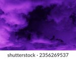 Small photo of Black dark deep purple violet blue pink magenta fuchsia sky. Storm rain cloud. Fog smoke mist steam. Gloomy night dramatic ominous sky. Fantasy universe mystic. Or spooky evil nightmare horror concept