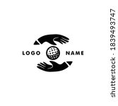 Golf Logo Icon With Golfball In ...