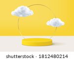 cloud background vector 3d... | Shutterstock .eps vector #1812480214