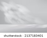 3d gray background product... | Shutterstock .eps vector #2137183401