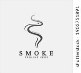 Smoke Steam Icon Logo...
