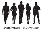 business men and women  group... | Shutterstock .eps vector #1198993804