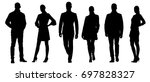 set of businessmen vector... | Shutterstock .eps vector #697828327
