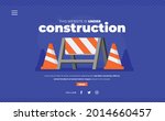 website under construction page.... | Shutterstock .eps vector #2014660457