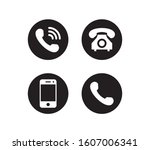phone icon vector. smartphone... | Shutterstock .eps vector #1607006341