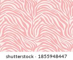  Pink Zebra  Vector Seamless...