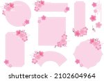 spring cherry blossom petal... | Shutterstock .eps vector #2102604964