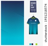 soccer jersey pattern design.... | Shutterstock .eps vector #1931218574
