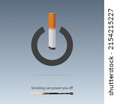 may 31st world no tobacco day... | Shutterstock .eps vector #2154215227