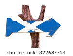 Scotland Flag Wooden Sign...