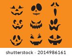 collection of halloween... | Shutterstock .eps vector #2014986161