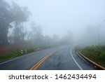 We need to slowdown when faced with foggy road in the mountainous terrain