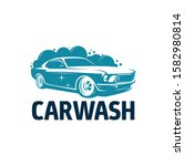 car wash for logo template | Shutterstock .eps vector #1582980814