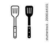 spatula icon in trendy flat... | Shutterstock .eps vector #2008164101