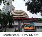 Small photo of Mumbai, Maharastra/India- December 01 2019: Stock Market at Dalal Street Mumbai, Bombay Stock Exchange, Sensex