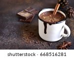 Homemade spicy hot chocolate...