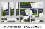 set of creative web banners of... | Shutterstock .eps vector #1932929597