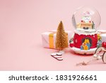 christmas composition  gifts on ... | Shutterstock . vector #1831926661