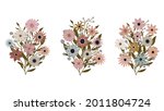 a bouquet of different... | Shutterstock .eps vector #2011804724