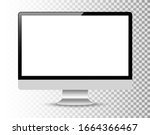 realistic computer or pc... | Shutterstock .eps vector #1664366467