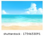 Vector Illustration Of Tropical ...