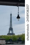 Iconic eiffel tower in paris ...