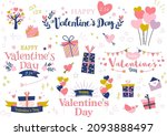 lots of letter designs for... | Shutterstock .eps vector #2093888497