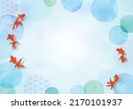 abstract summer goldfish... | Shutterstock .eps vector #2170101937