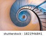 Spiral Staircase Of A Lighthouse