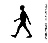 man walk icon. sport sign.... | Shutterstock .eps vector #2150296361