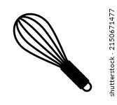 balloon whisk icon. mixing and... | Shutterstock .eps vector #2150671477