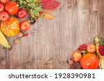 Autumn Background. Vegetables ...
