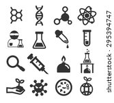 biological icon set | Shutterstock .eps vector #295394747