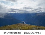 Small photo of Hike up to the Prest Viewpoint overlooking the fjords