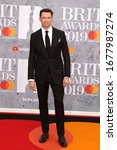 Small photo of London, United Kingdom- February 20, 2019: Hugh Jackman attends The BRIT Awards at the O2 Arena in London, UK.