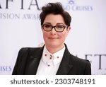 Small photo of London, United Kingdom - May 14, 2023: Sue Perkins attends the BAFTA TV Awards at the Royal Festival Hall in London, England.