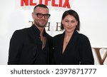 Small photo of London, United Kingdom - December 05, 2023: Matt Willis and Emma Willis attend "The Crown" Finale Celebration at The Royal Festival Hall in London, England.