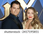 Small photo of London, United Kingdom - January 24, 2024: Henry Cavill and and Natalie Viscuso attend the World Premiere of "Argylle" at the Odeon Luxe Leicester Square in London, England.