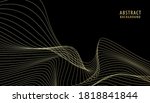 abstract background wavy line... | Shutterstock .eps vector #1818841844