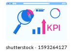 modern data analysis vector... | Shutterstock .eps vector #1593264127